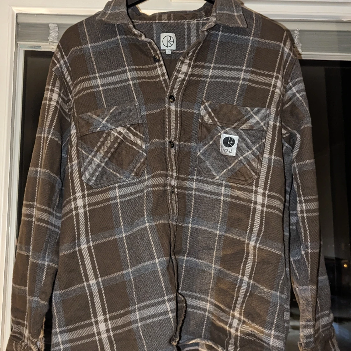 Polar Skate Co. Flanellskjorta L