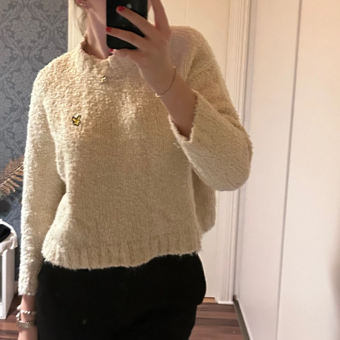 Lyle & scout stickad tröja - 90