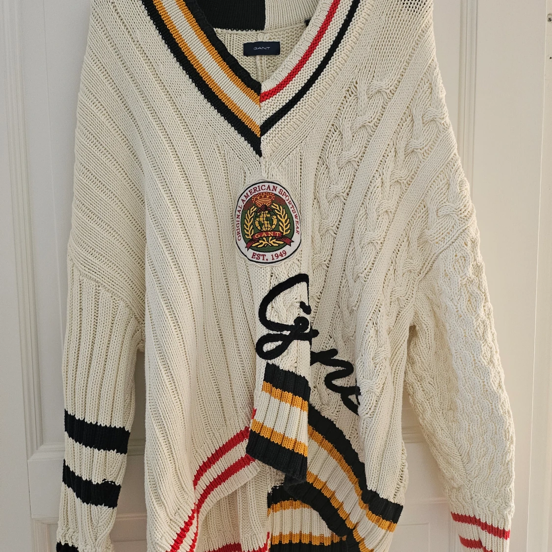 Gant patchwork knitted sweater - 90