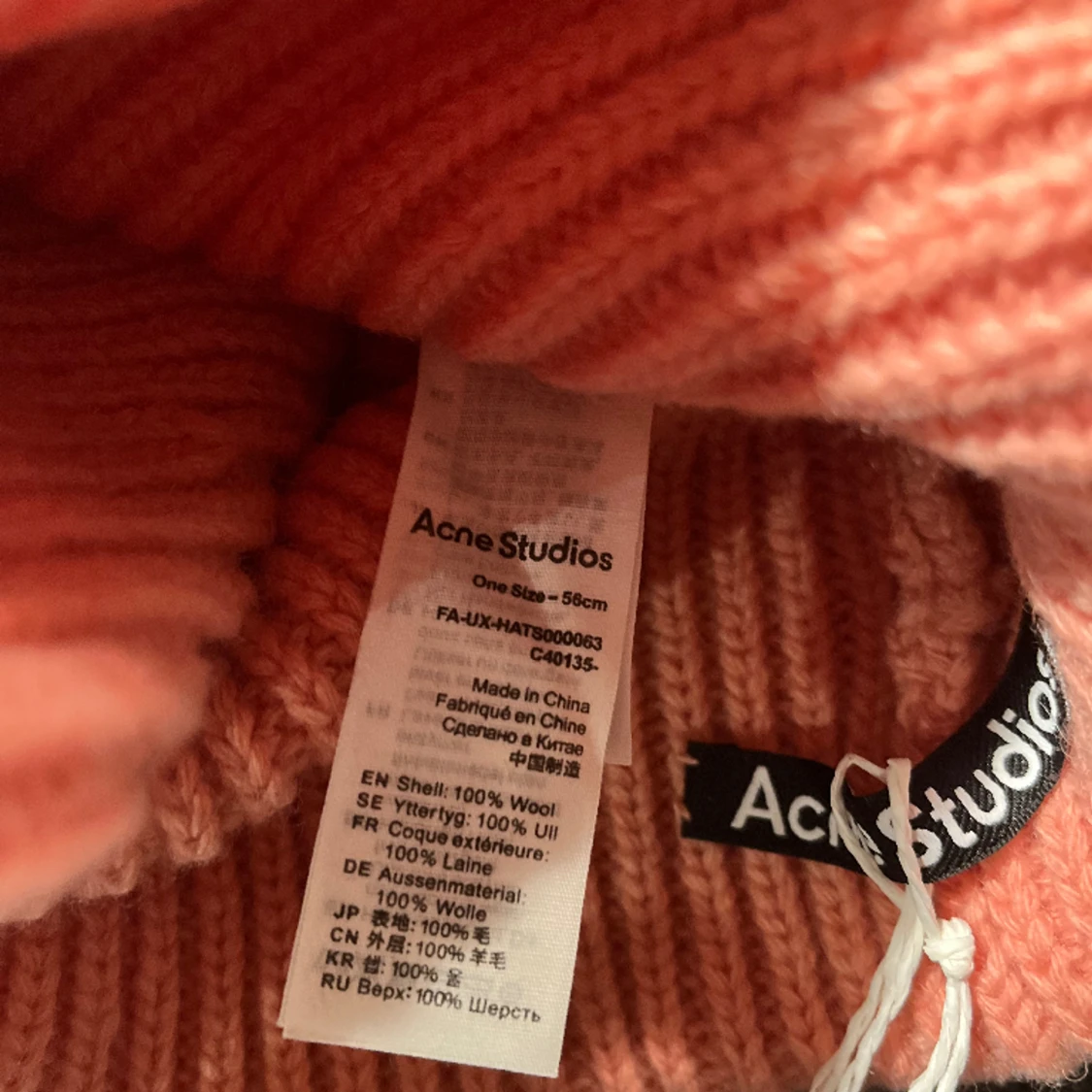 Acne Studios Mössa  - 91