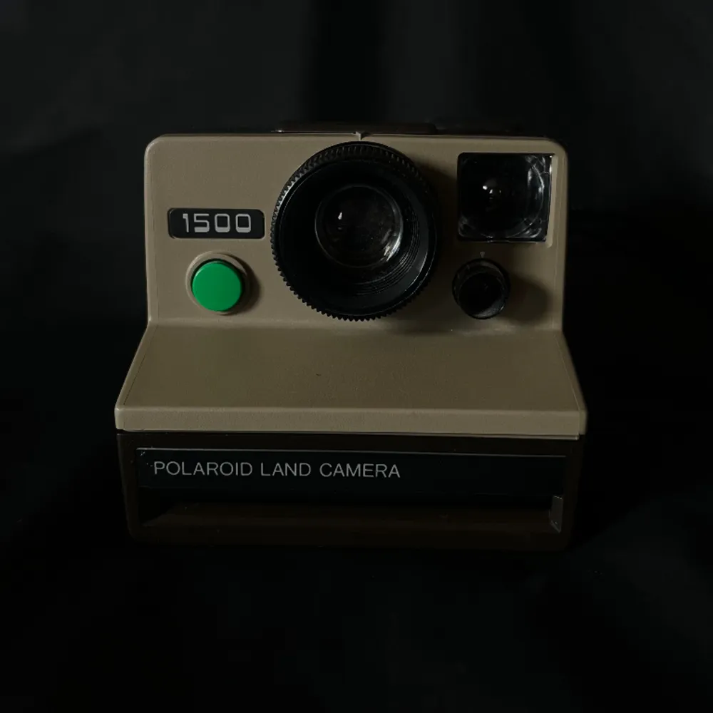 Polaroid land camera 1500 i gott skick.. Övrigt.