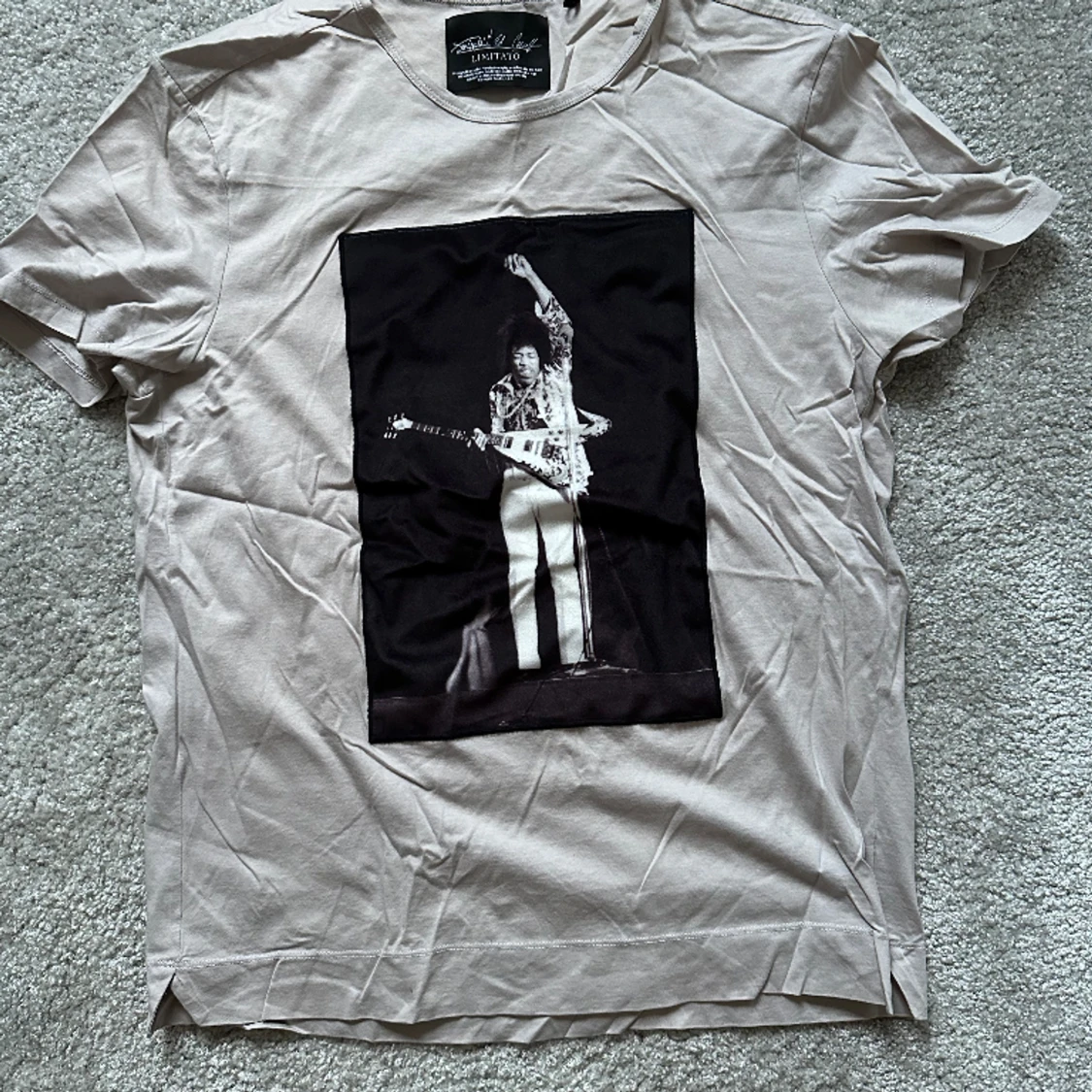Limitato Jimi Hendrix t-shirt grå