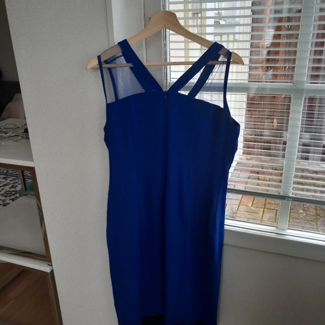 En fin Marinblå Festklänning - 90