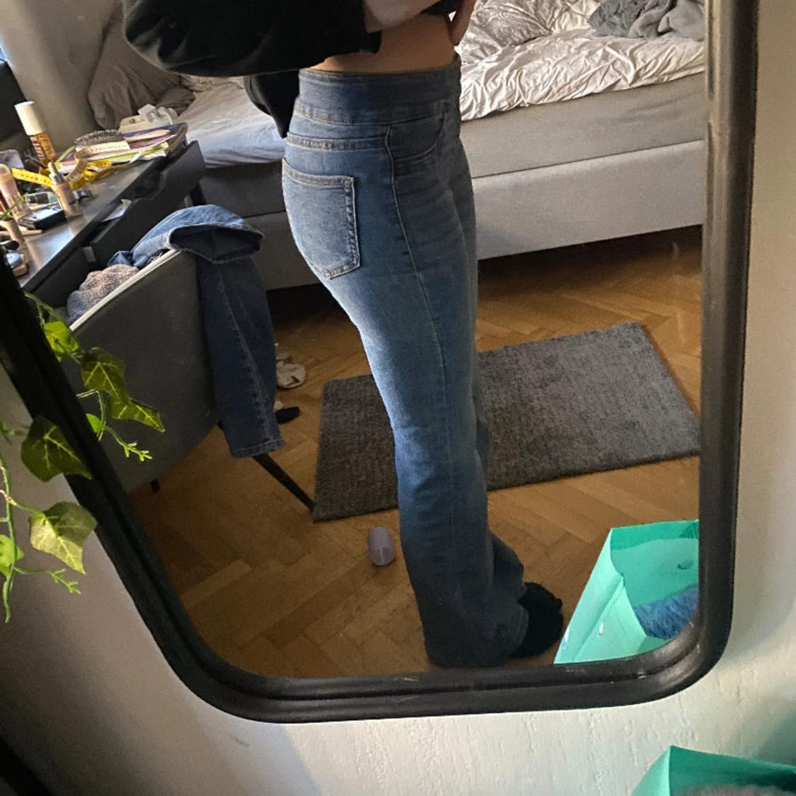 Lågmidjade jeans - 90