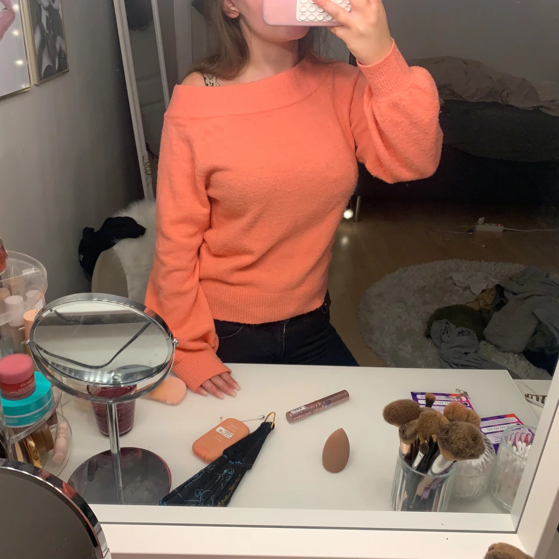 Off shoulder stickad  - 3