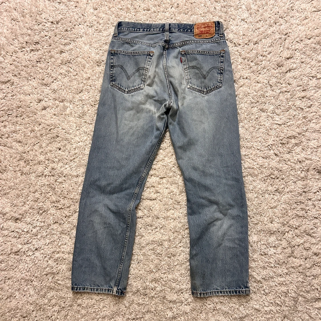 Ljusblåa Levi's 505 Regular Fit jeans  - 1