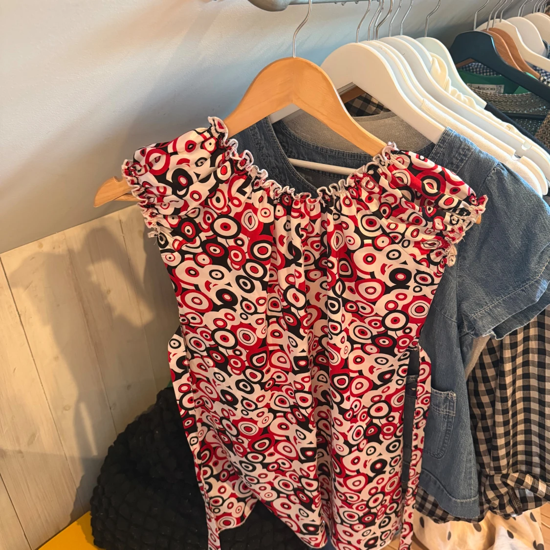 Mönstrad topp från Roco