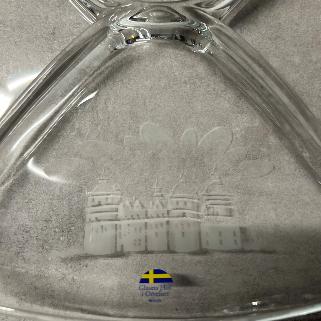 Kristall fat från Orrefors - 1