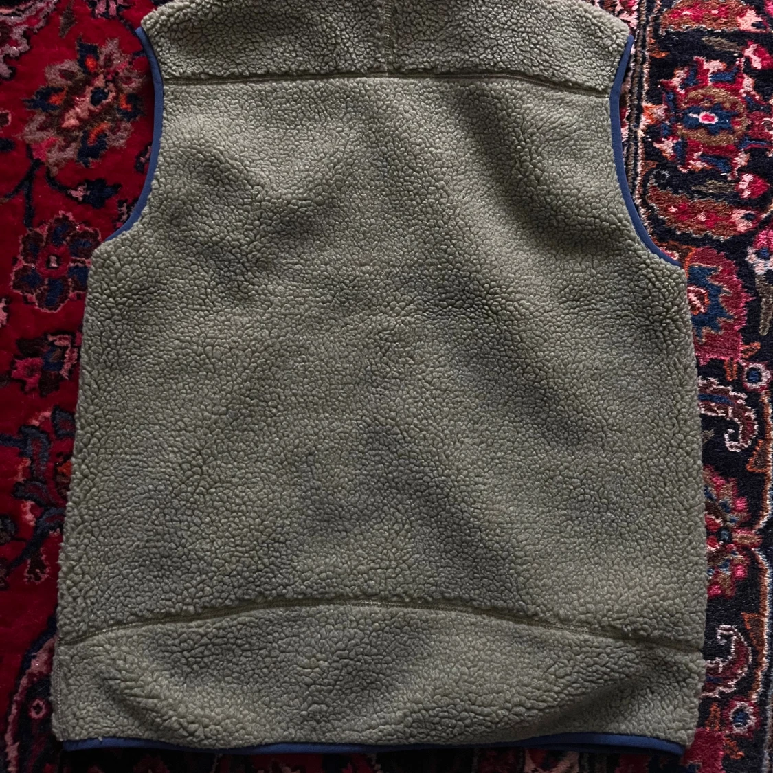 Olivgrön fleeceväst från Patagonia - 2