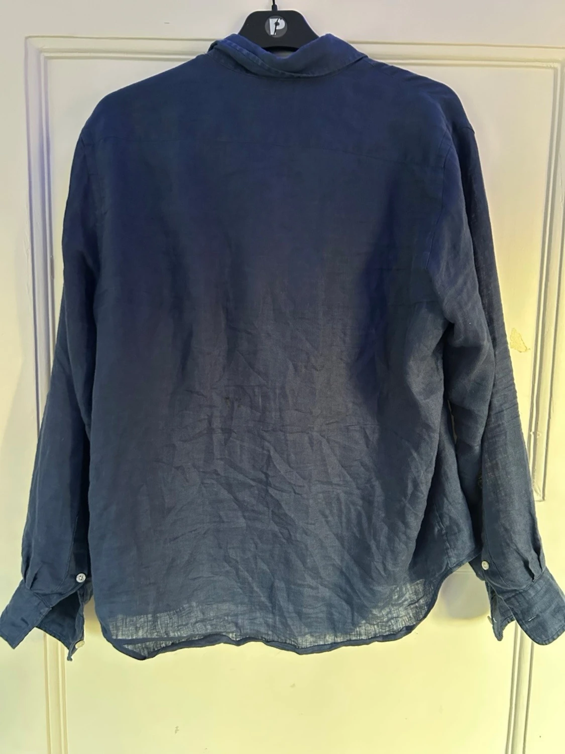 Blå linneskjorta från Ralph Lauren - 2