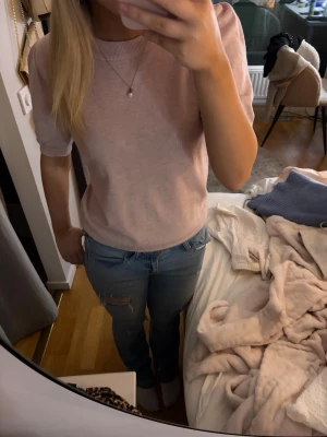 Rosa topp - Jätte söt rosa topp från märket saint tropez, i storlek S ❣️😊 Som ny skick
