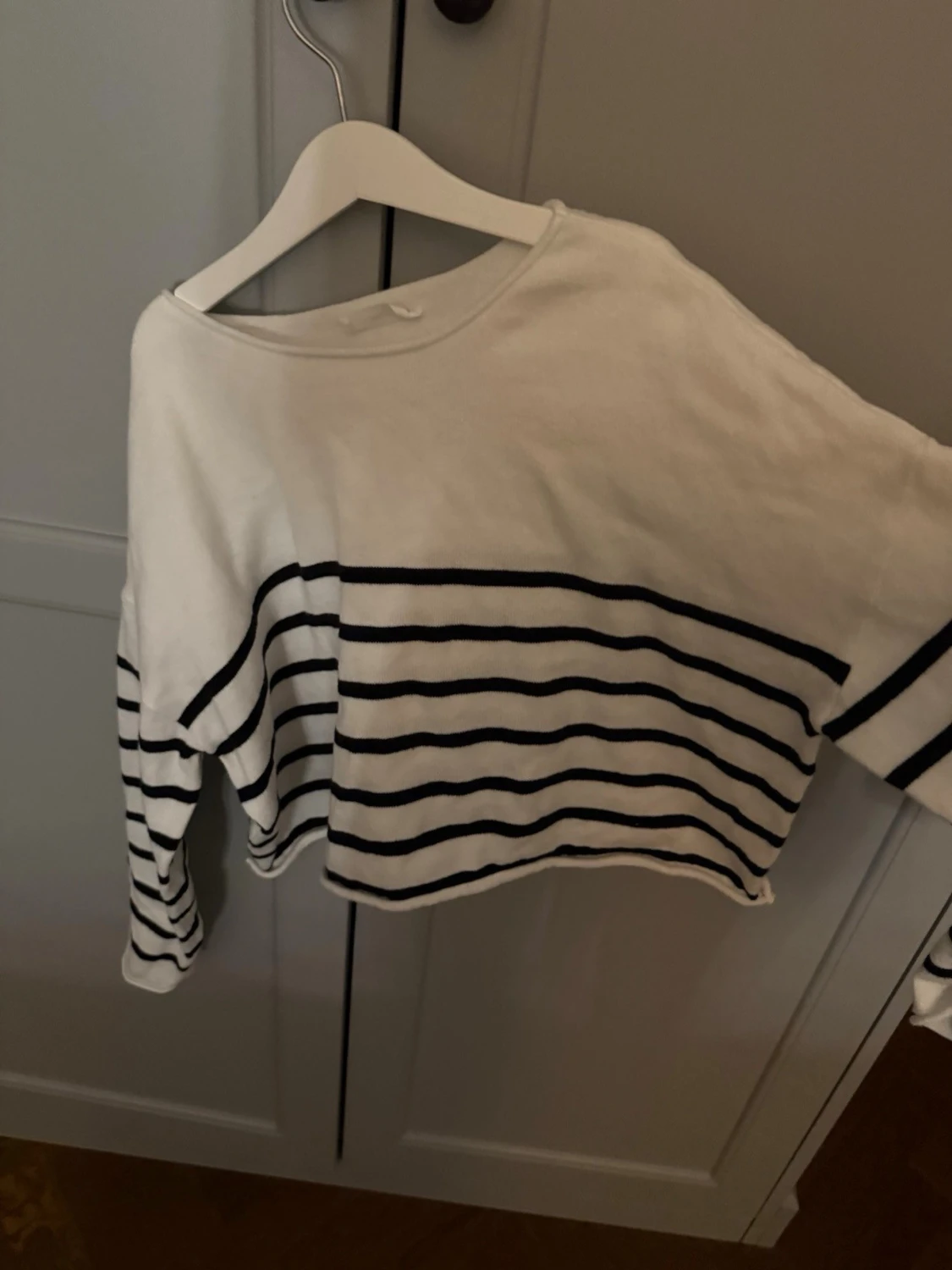 Randig vit tröja från Mango - 3