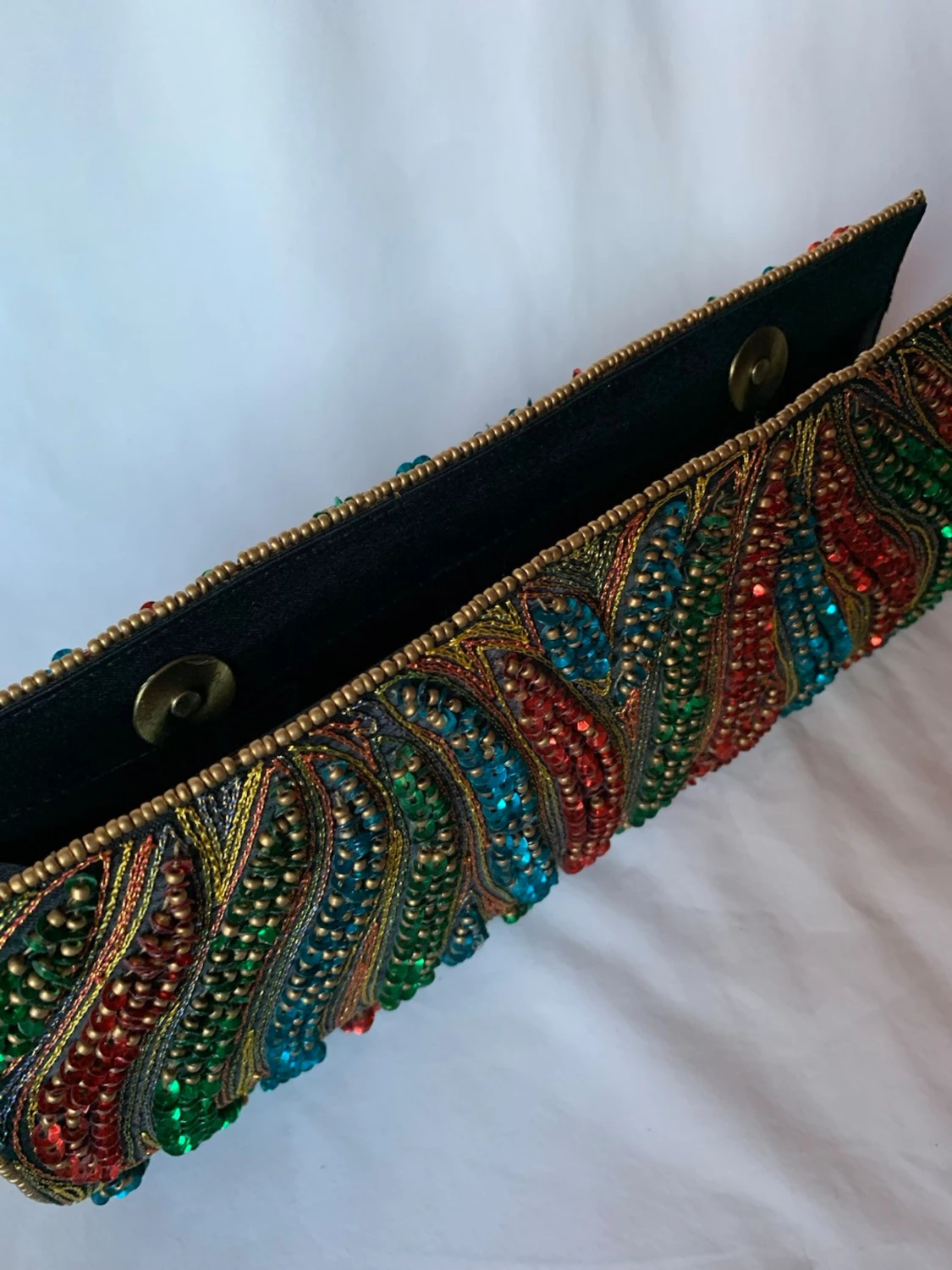 Färgglad aftonväska från Oscar & Clothilde - 1