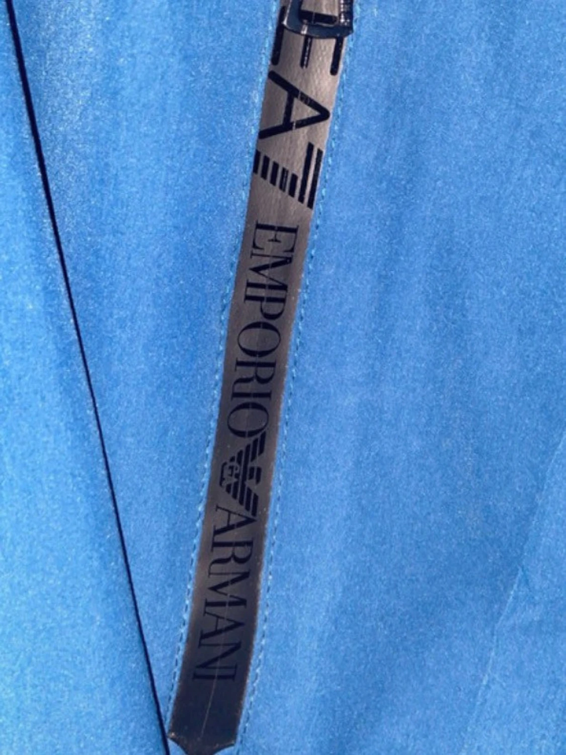 Blå EA7 Emporio Armani vindjacka - 1