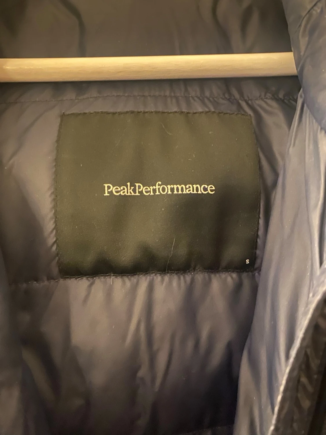 Mörkblå dunjacka Peak Performance - 4