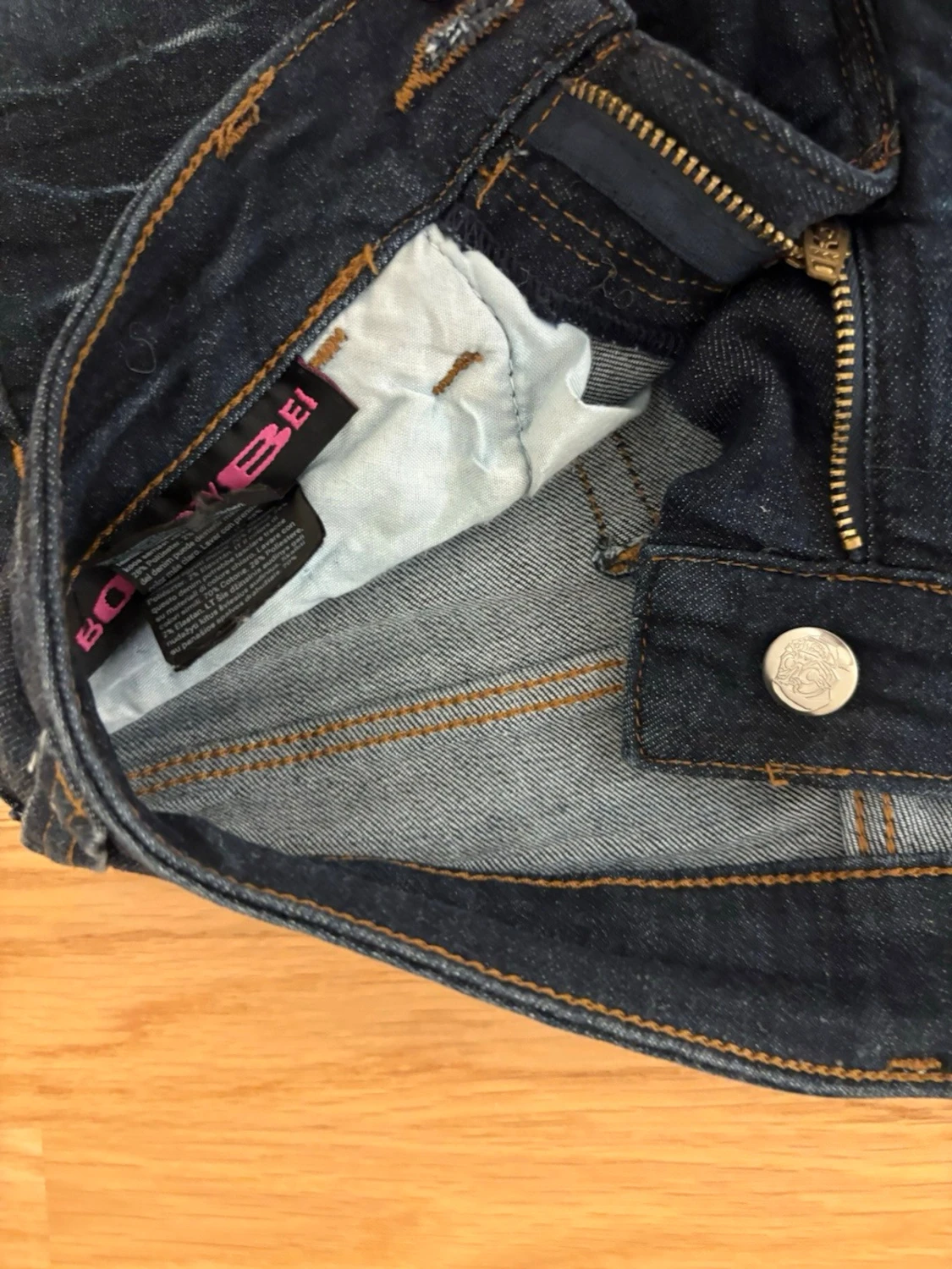 Mörkblåa weekday jeand - 1