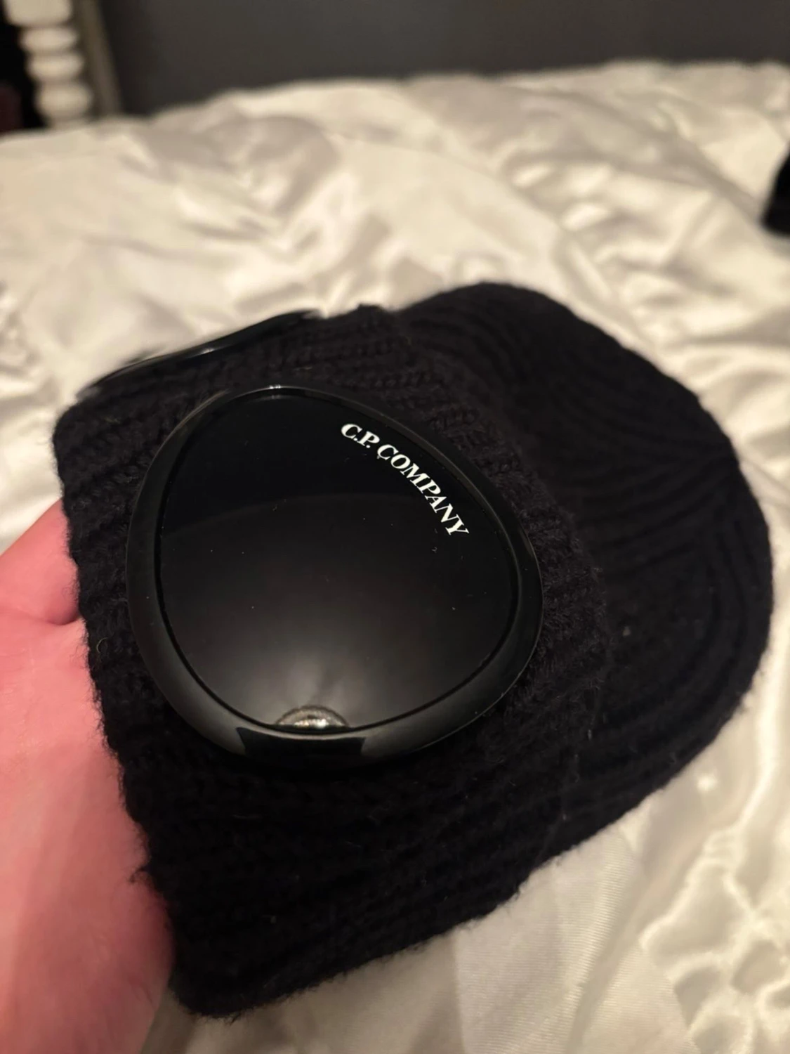 Svart C.P. Company mössa - 2