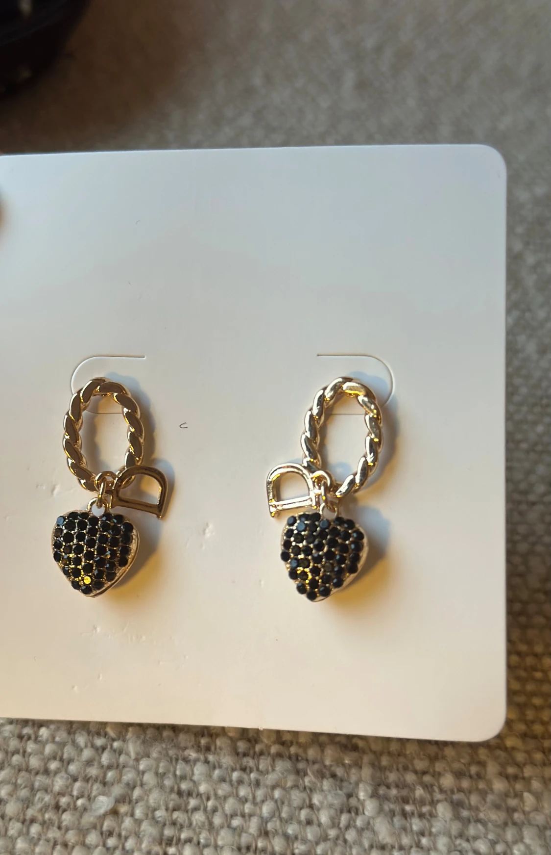 Gift Set Svart och guld rutig tweedväst - 1