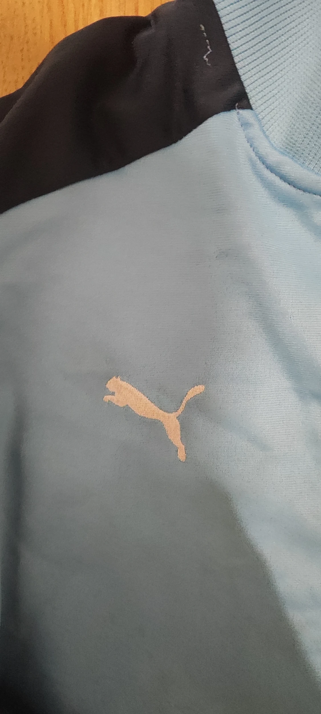 Ljusblå Malmö FF Puma träningsjacka - 3