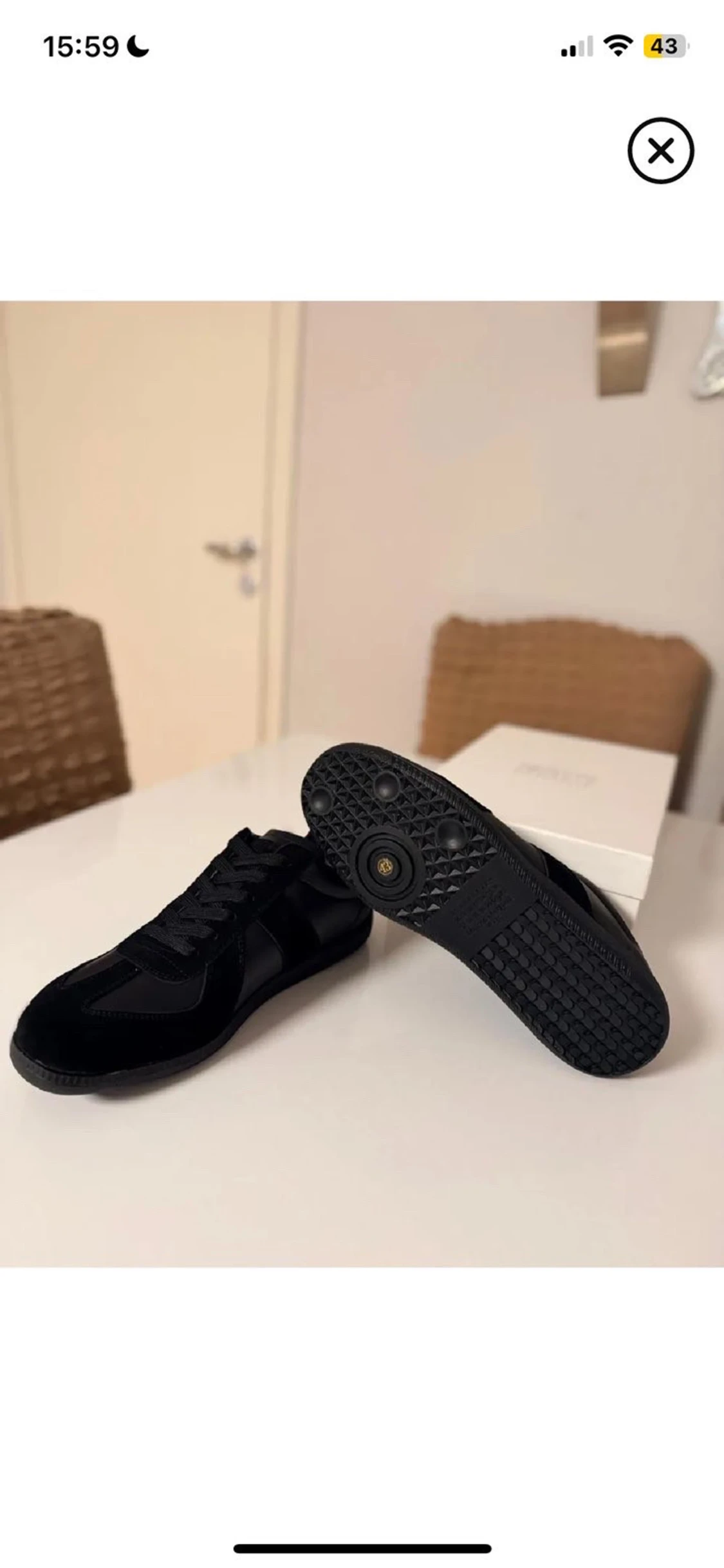 Svarta Margiela gats  - 3