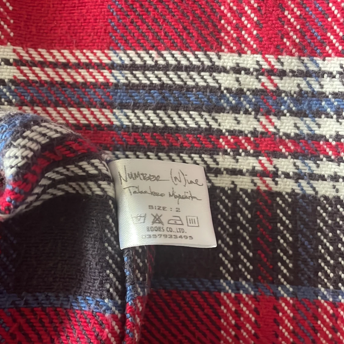 Number Nine flannel  - 3