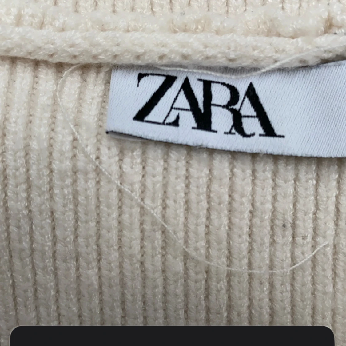 Randig hoodie med dragkedja från Zara - 3