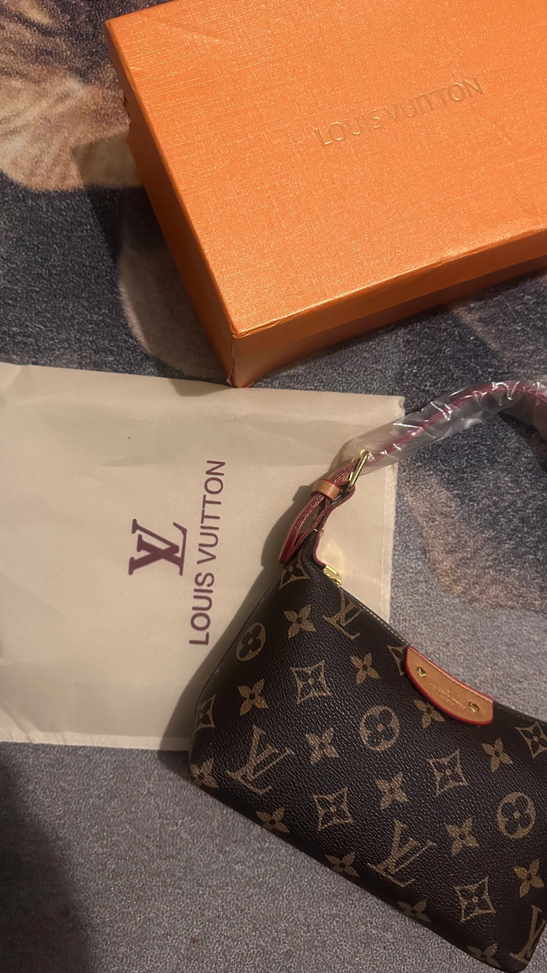 Louis Vuitton monogram axelväska