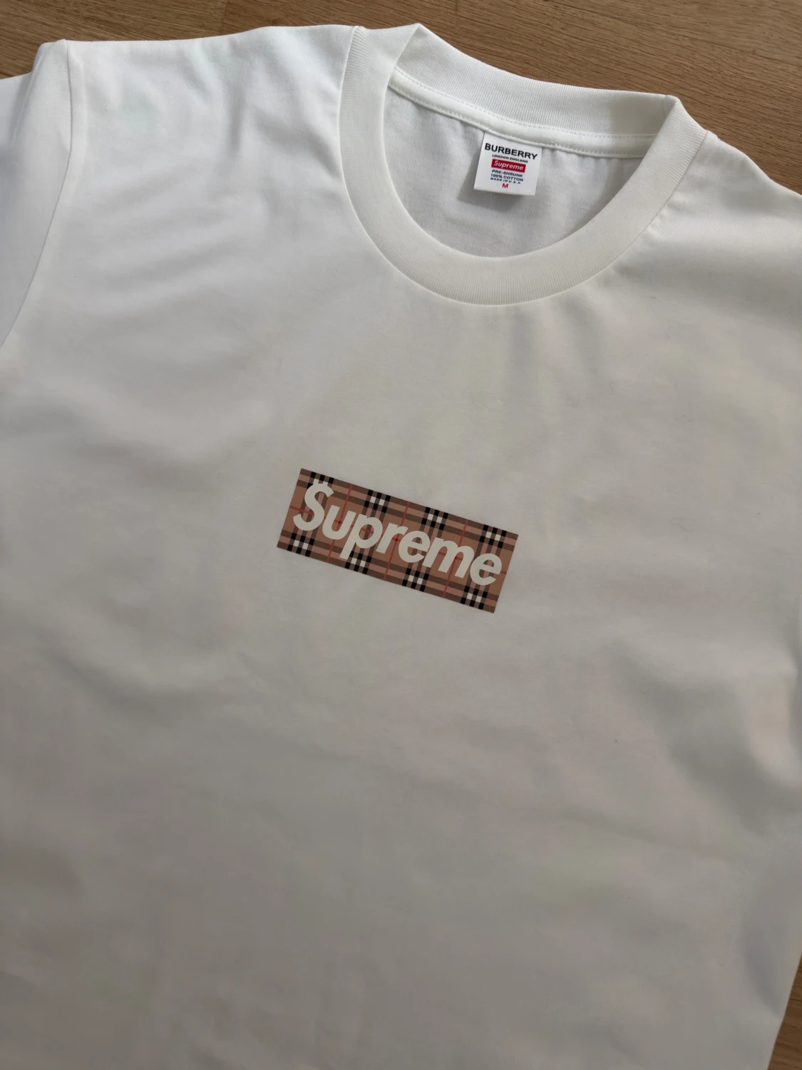 Supreme x Burberry t-shirt M - 5