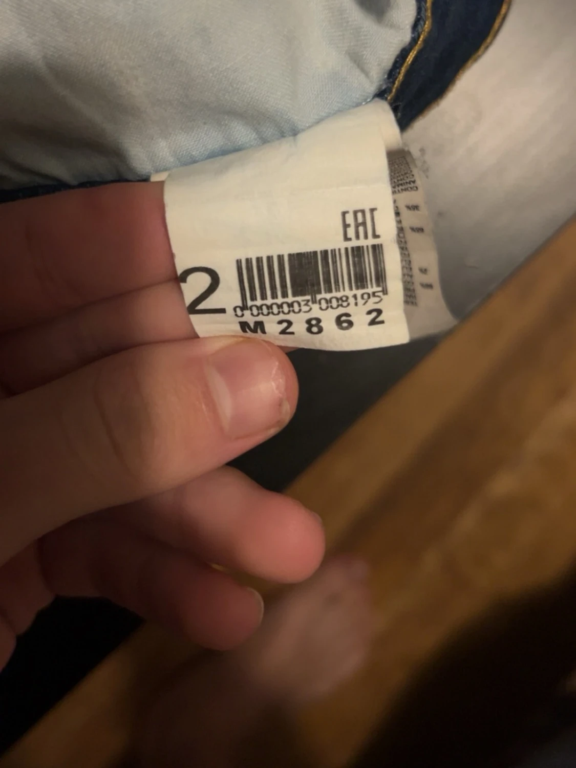 Dsquared2 blå distressed jeans herr - 3