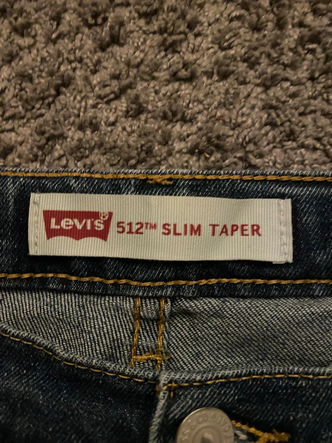 Levi's 512 Slim Taper jeans blå 146/152