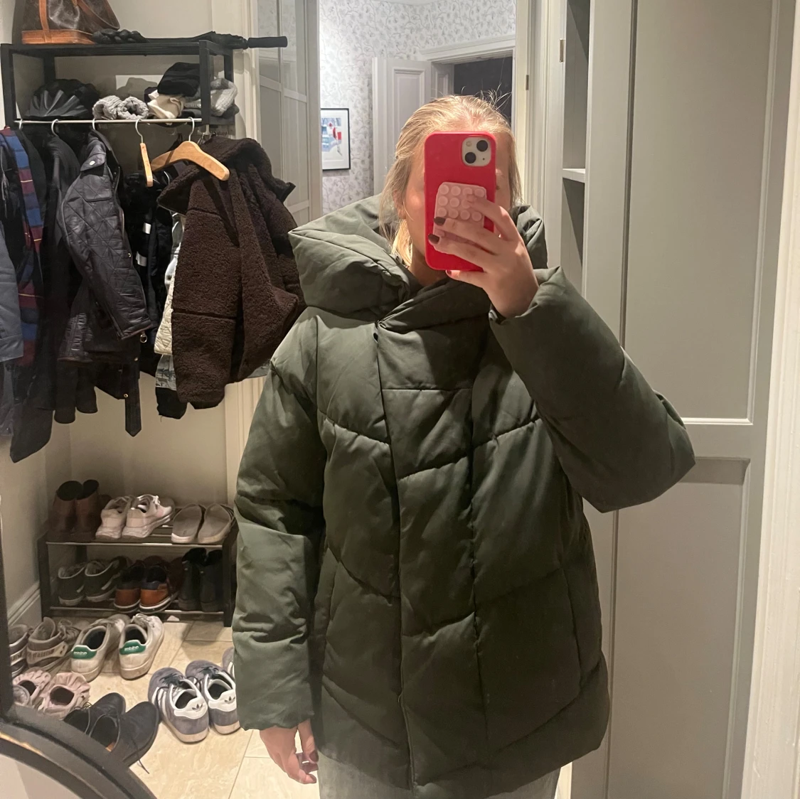 Pufferjacka grön - 2