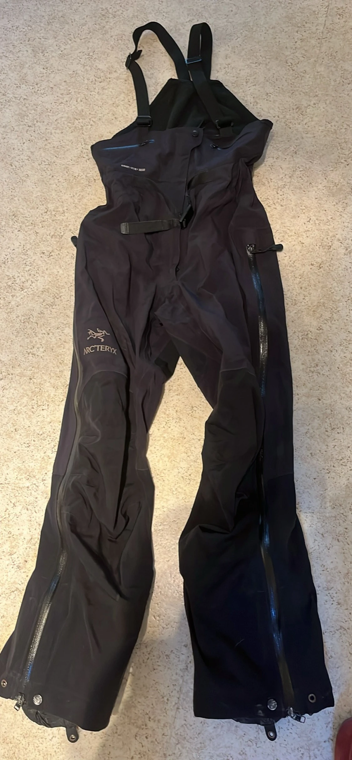 Svarta Arc'teryx Skalbyxor Gore-Tex, 3-lager - 