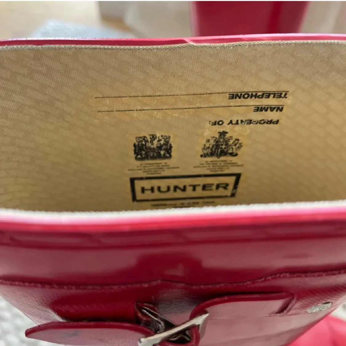 Röda Hunterstövlar  - 1