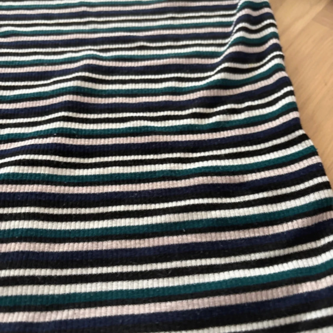 Randig ribbad topp från H&M Divided - 1