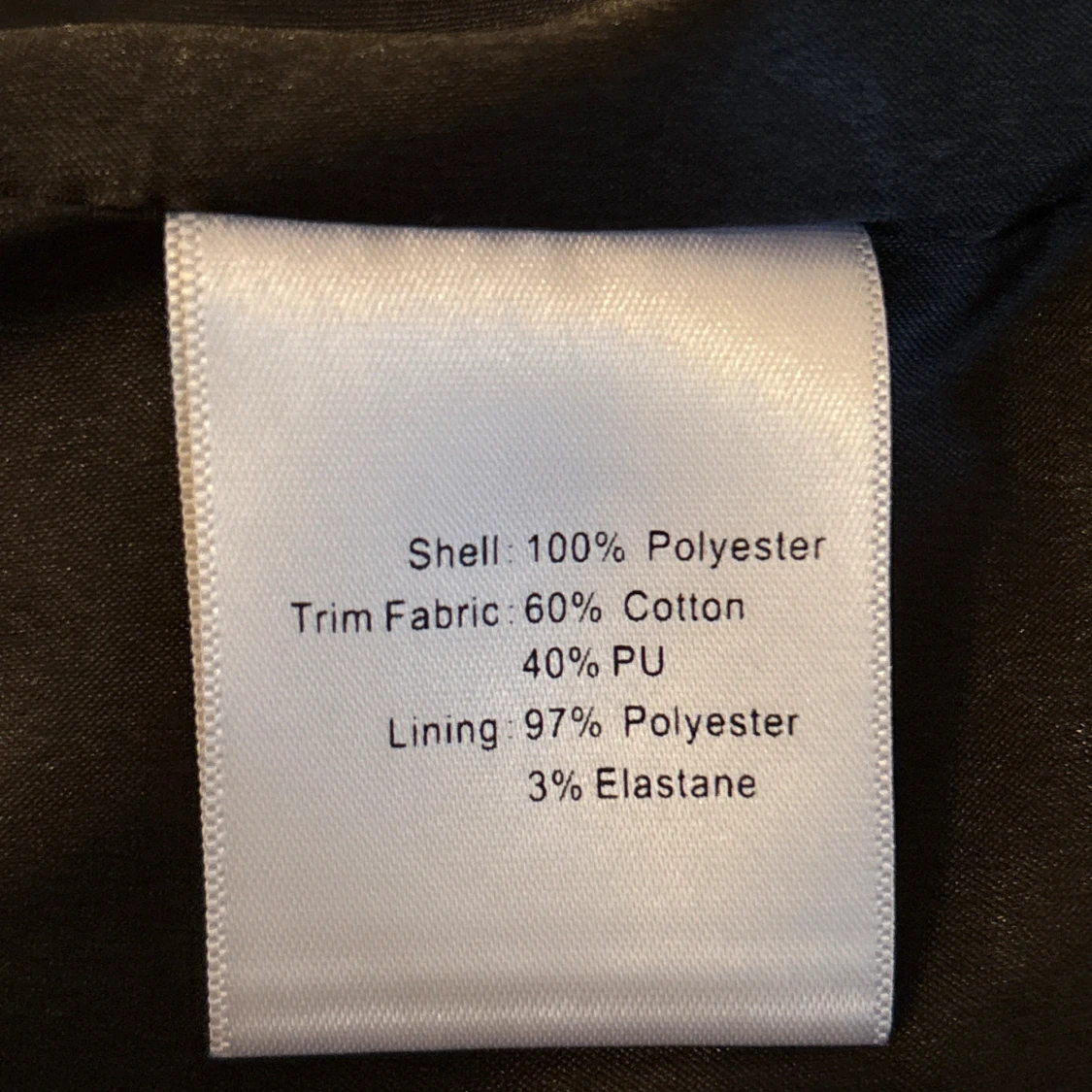 Svart pälsjacka med bälte Daisy Grace - 4