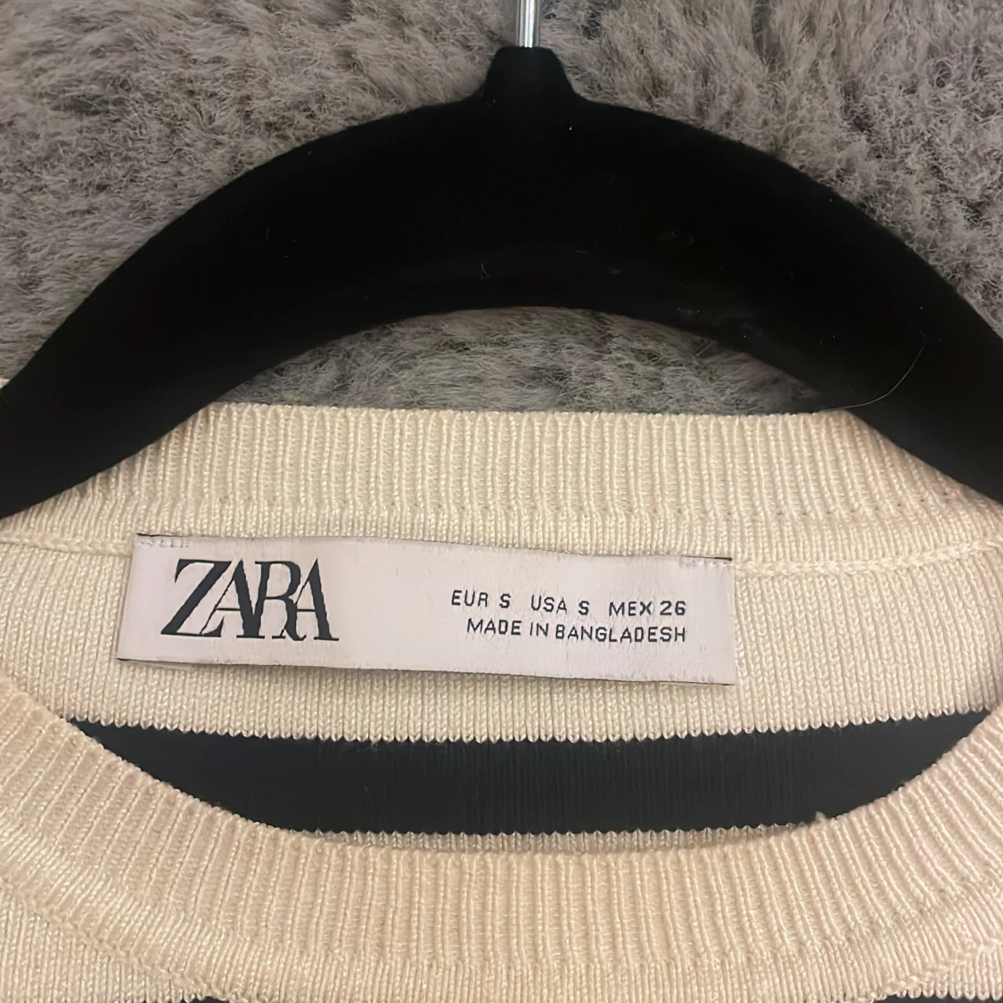 Randig croppad topp från Zara - 2