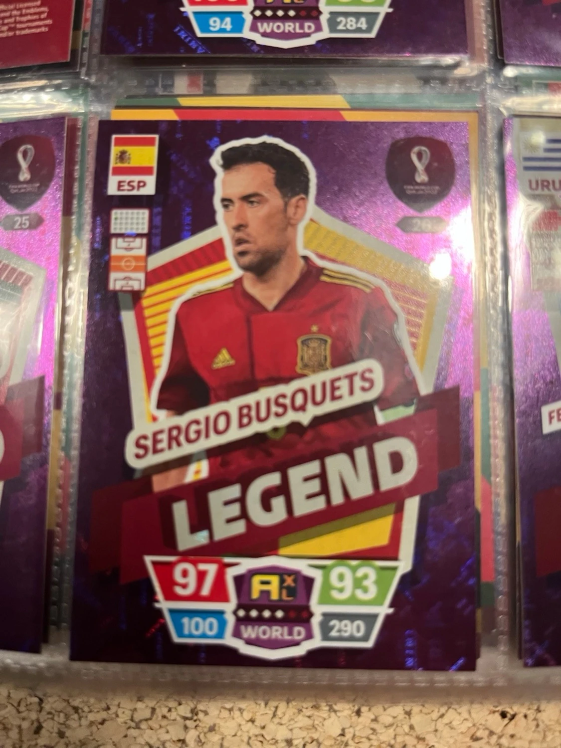 5 Fotbollskort Adrenalyn World Cup - 3