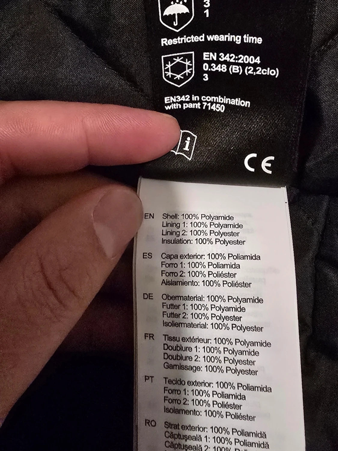 Svart vinterjacka Helly Hansen S - 2