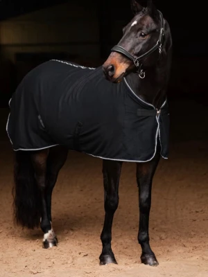 Hööks FLEECETÄCKE FOSTER i storlek 165 - Säljer detta fleecetäcke ifrån hööks i svart i storlek 165. Säljer det då det var för stort för hästen. Det är endast använt en gång och jag tog hem de och tvättade de. Den kostar 299kr ny pris. 😇