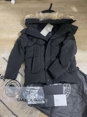 Svart dunjacka  - Säljer en svart dunjacka 