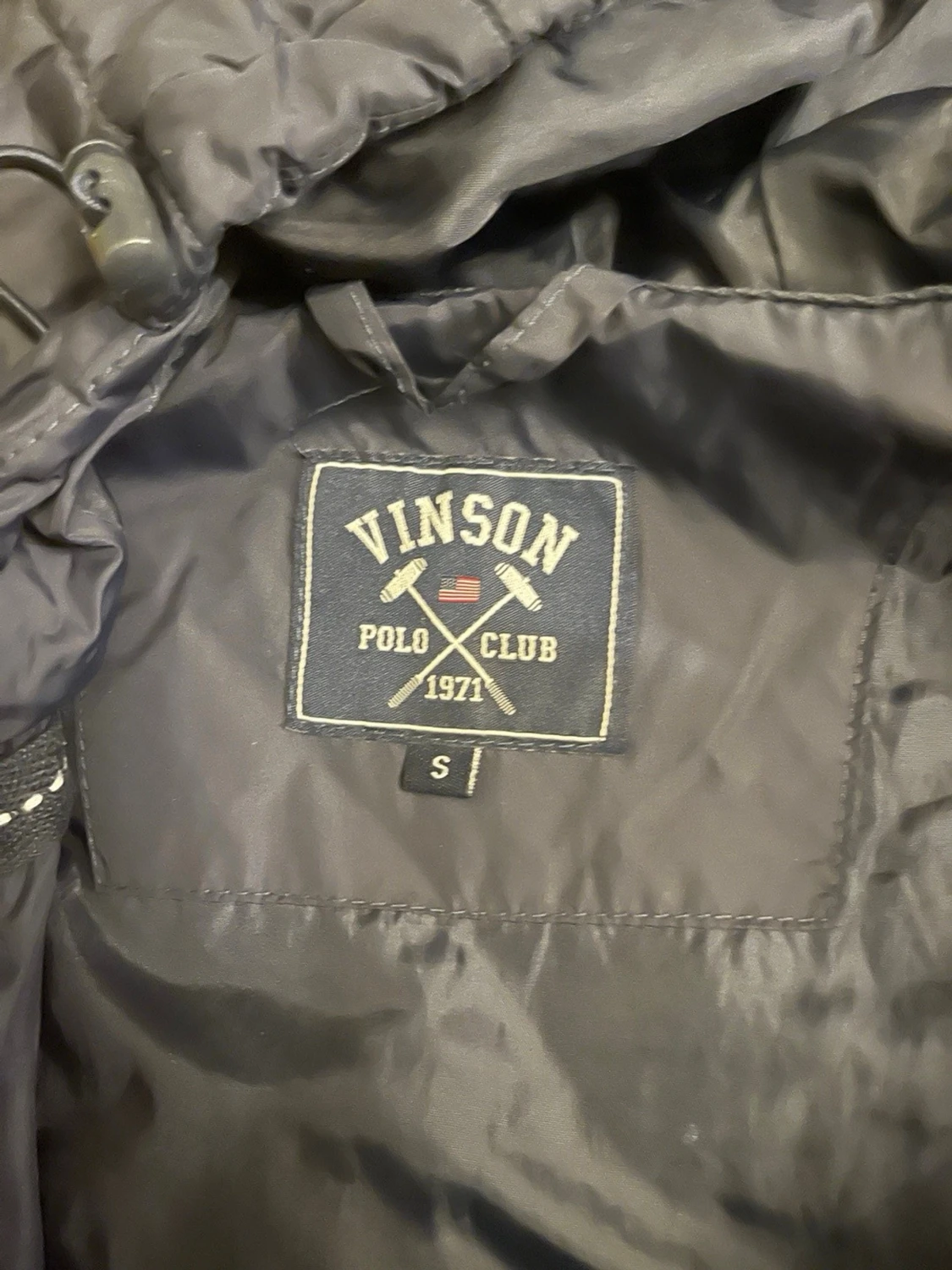 Svart dunjacka Vinson Polo Club - 1