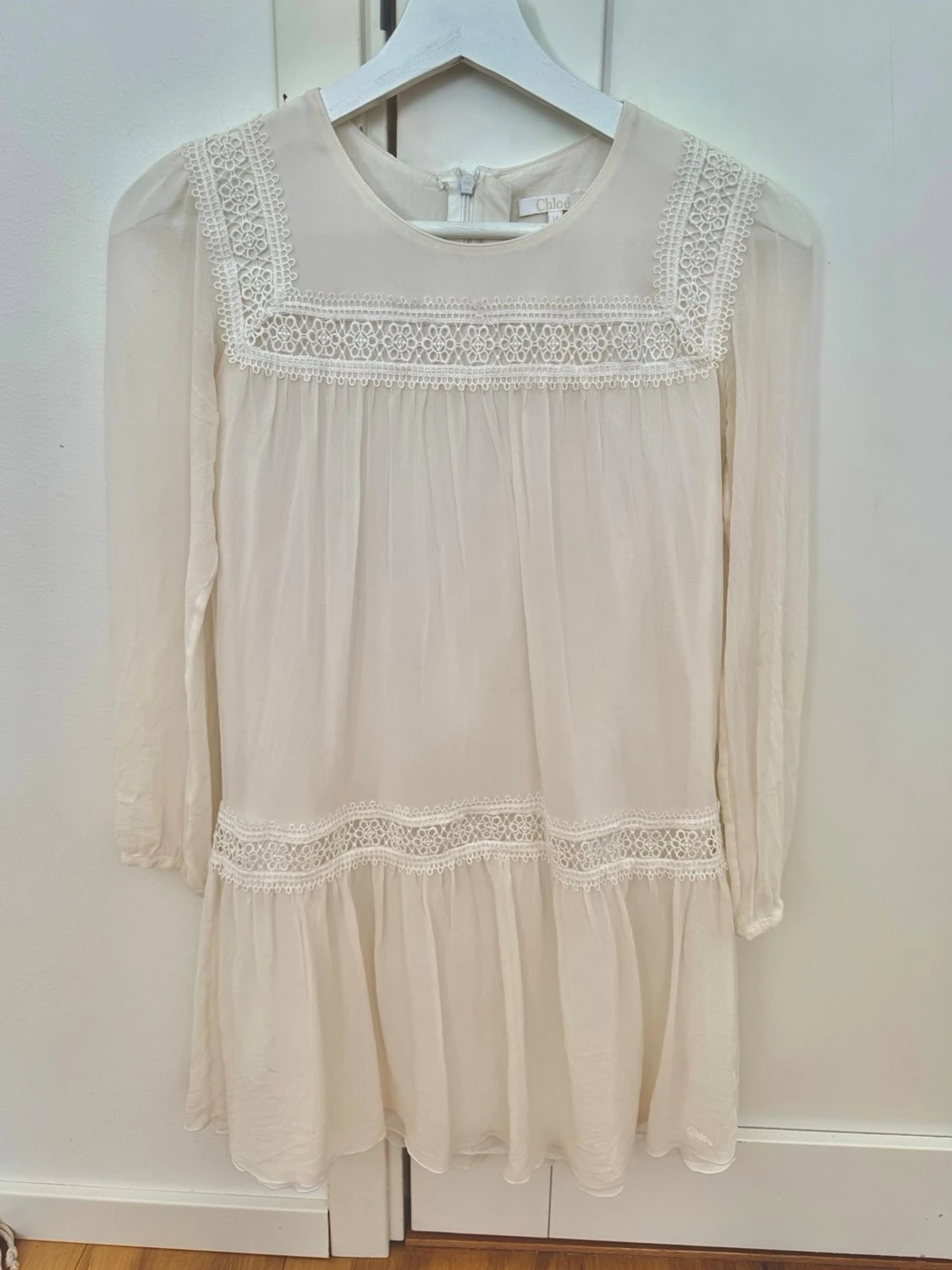 Chloé 100% siden klänning  - 1