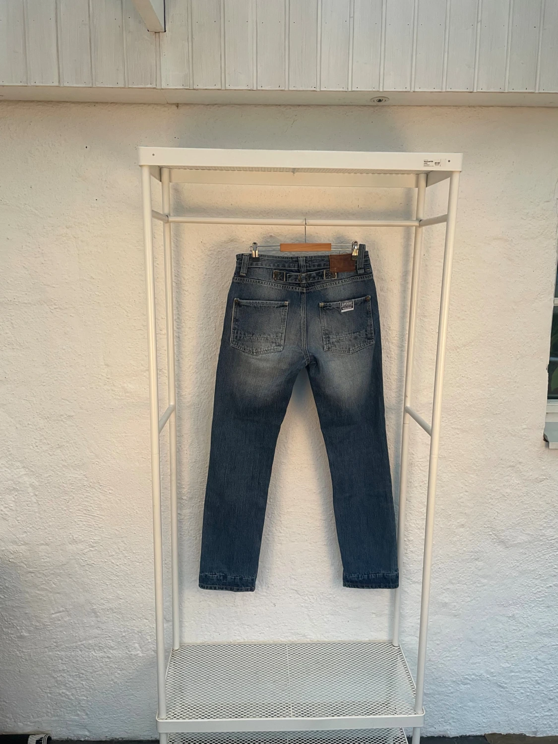 Blå jeans från Superdry modell Dean  - 2