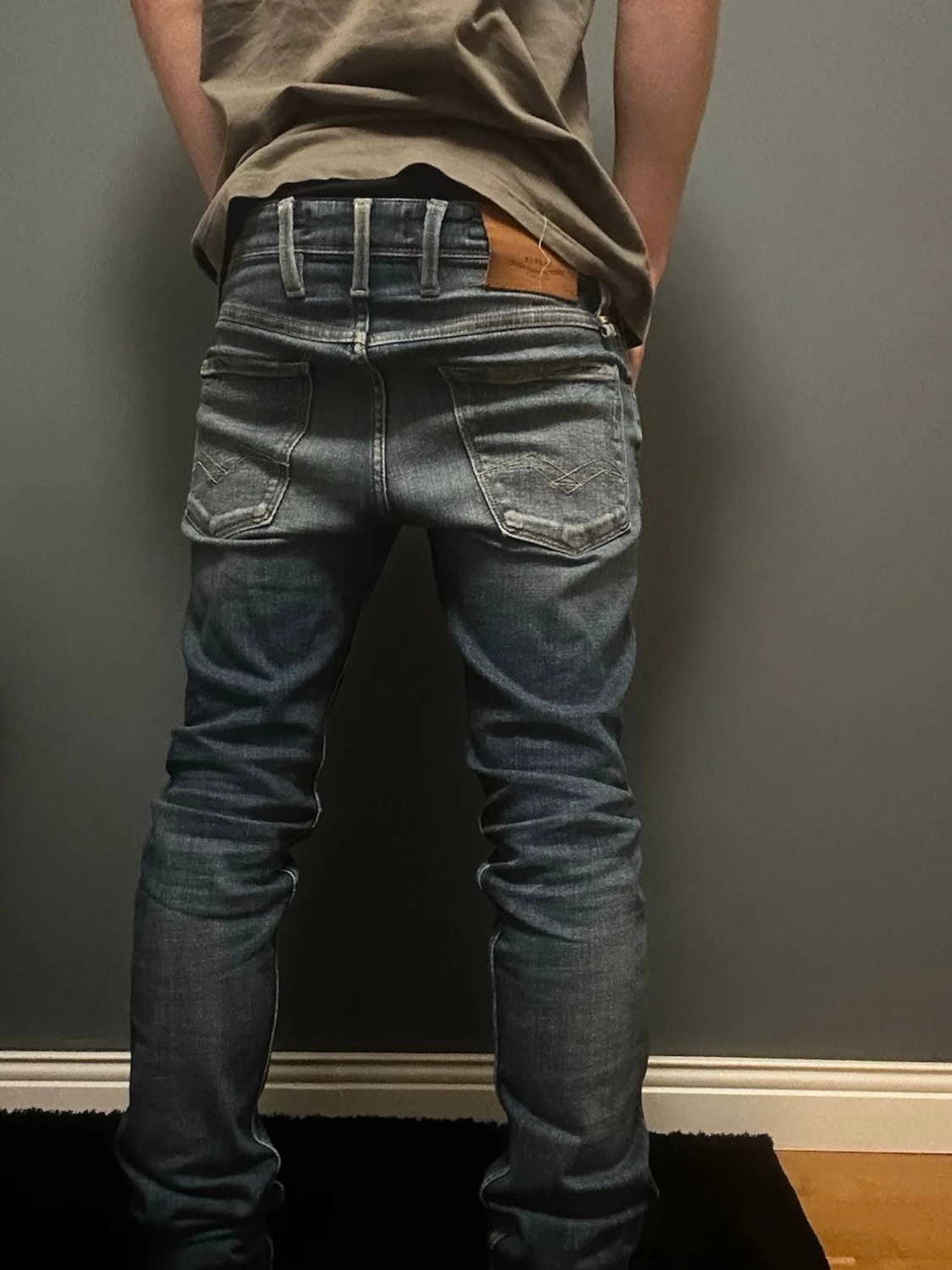 Replay Anbass blå skinny jeans - 1