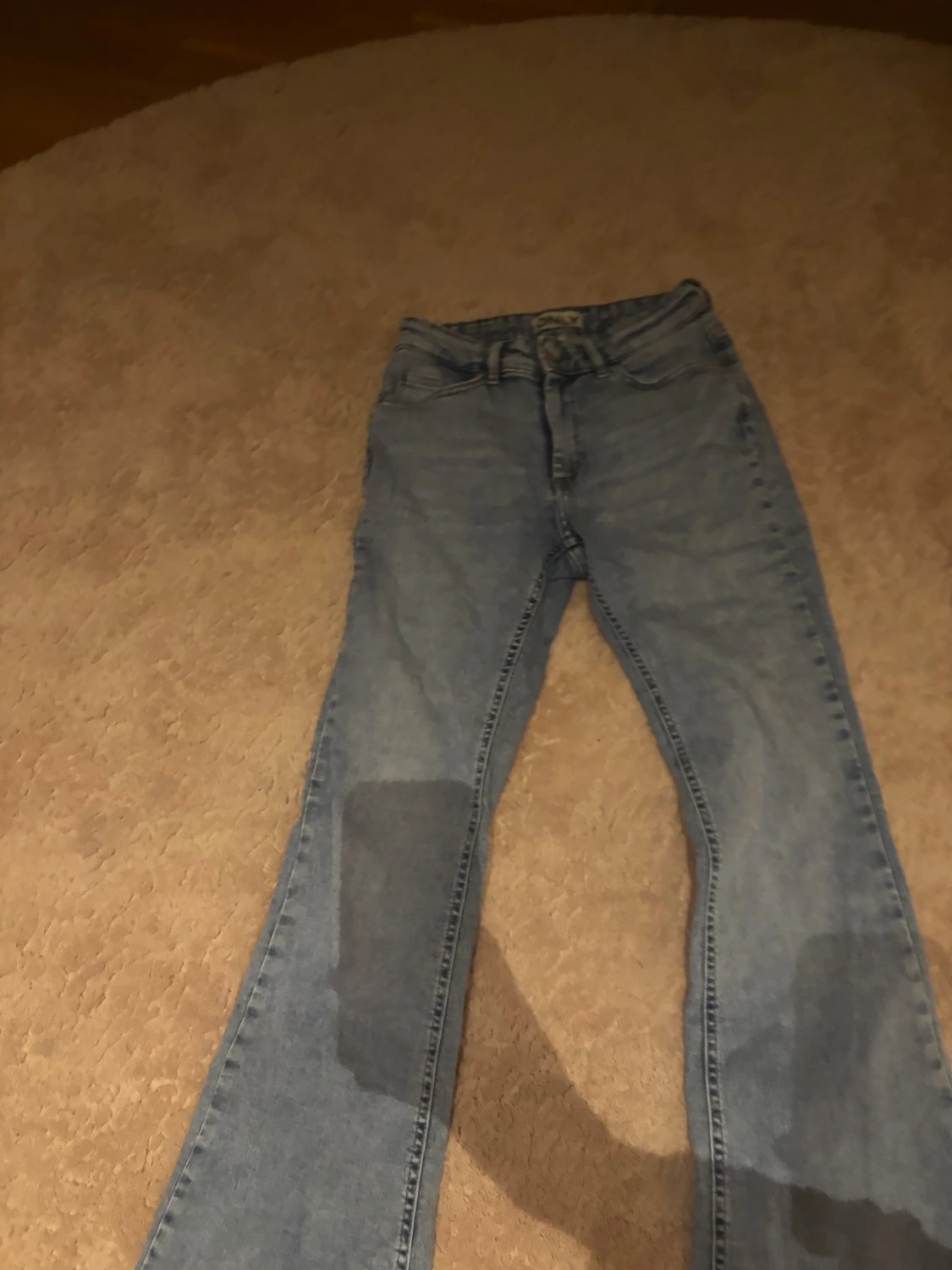 Ljusblå bootcut/flared jeans från Only - 3