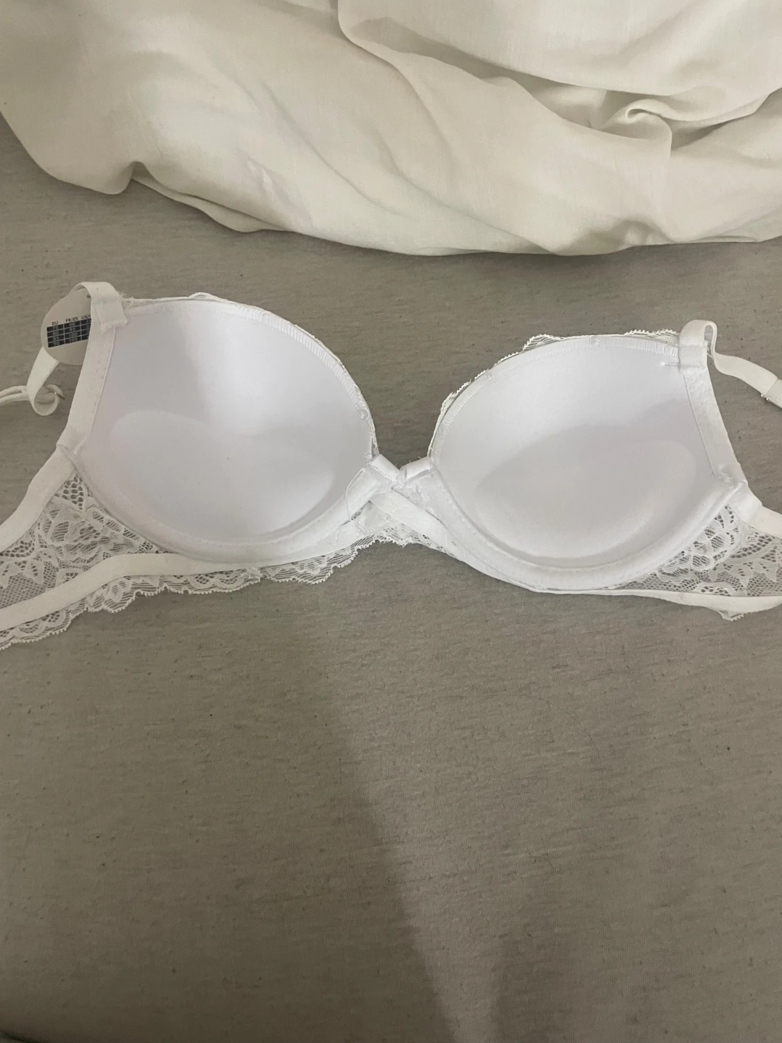 Vit spets push-up bh från new yorker  - 2