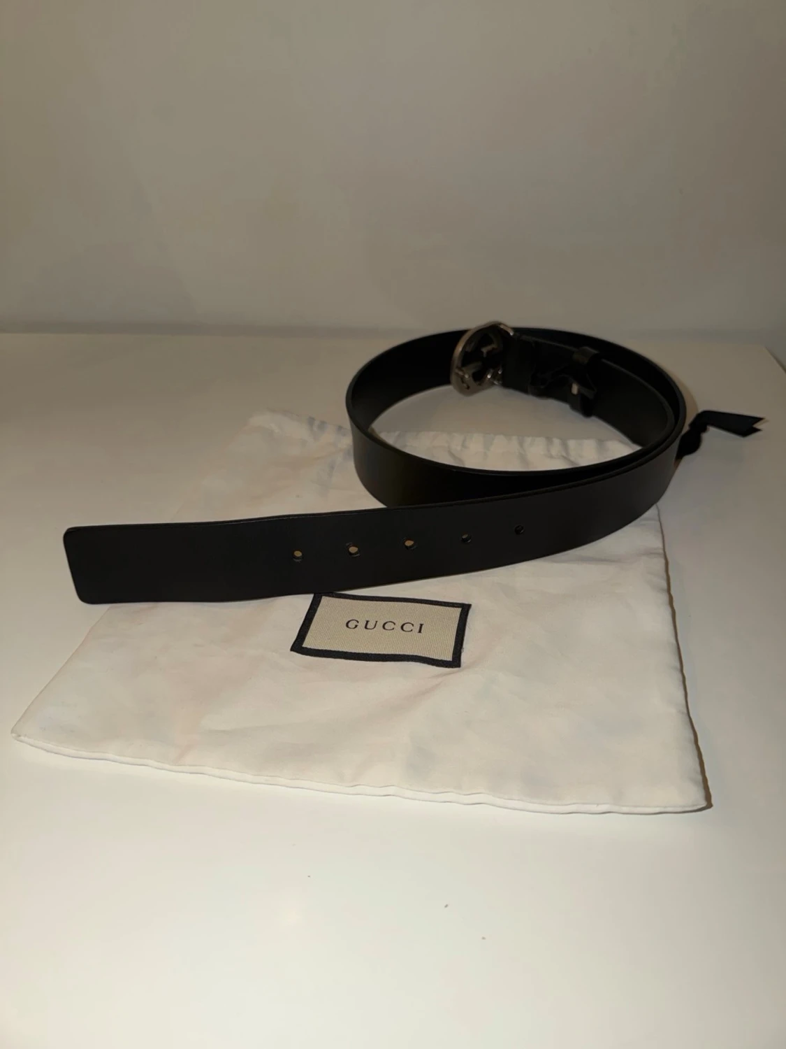 Svart Gucci bälte - 1