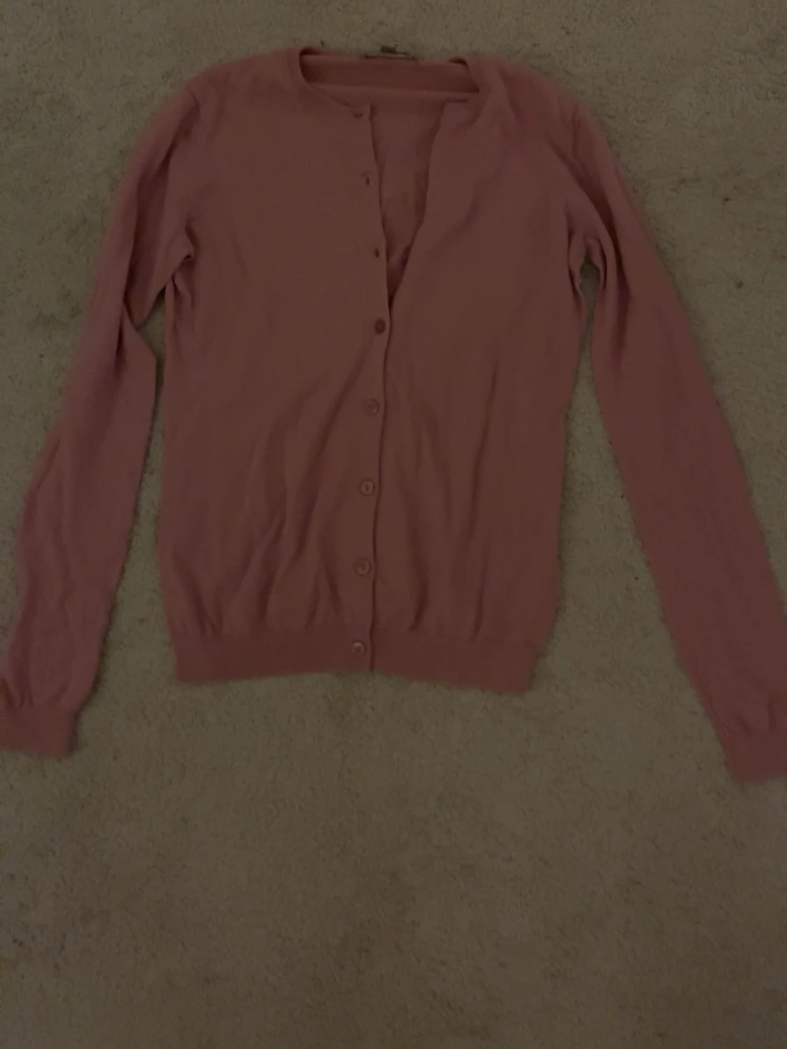 Rosa kofta från Uniqlo, storlek S - 1