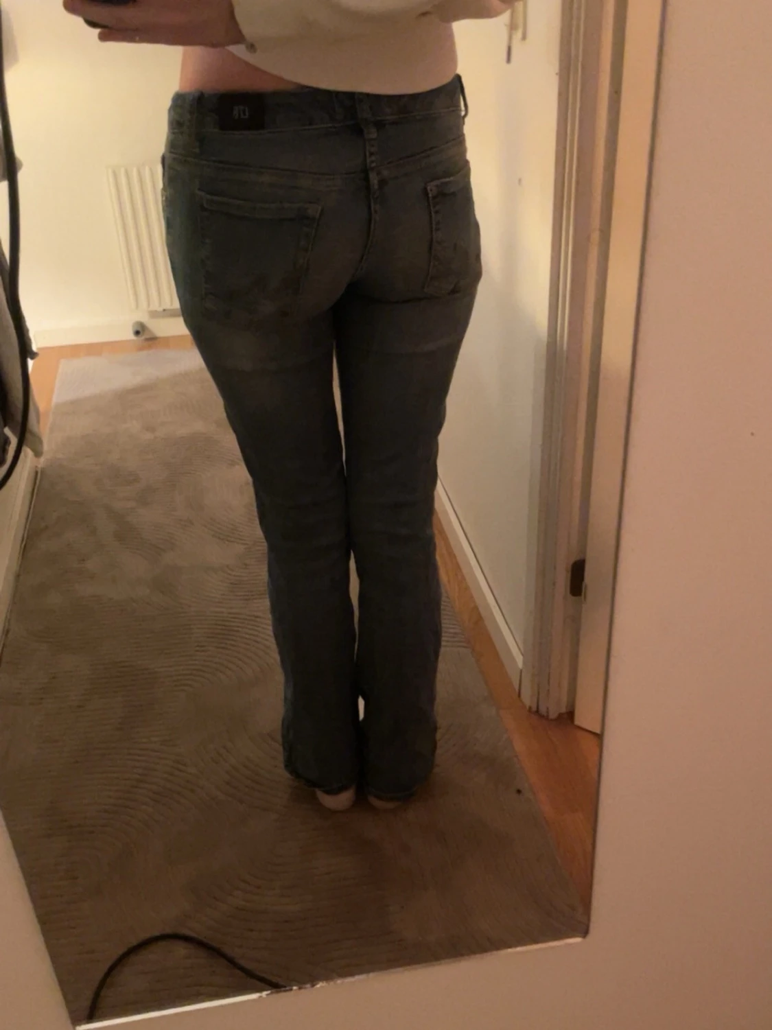 Blå bootcut jeans från LTB Roxy - 1