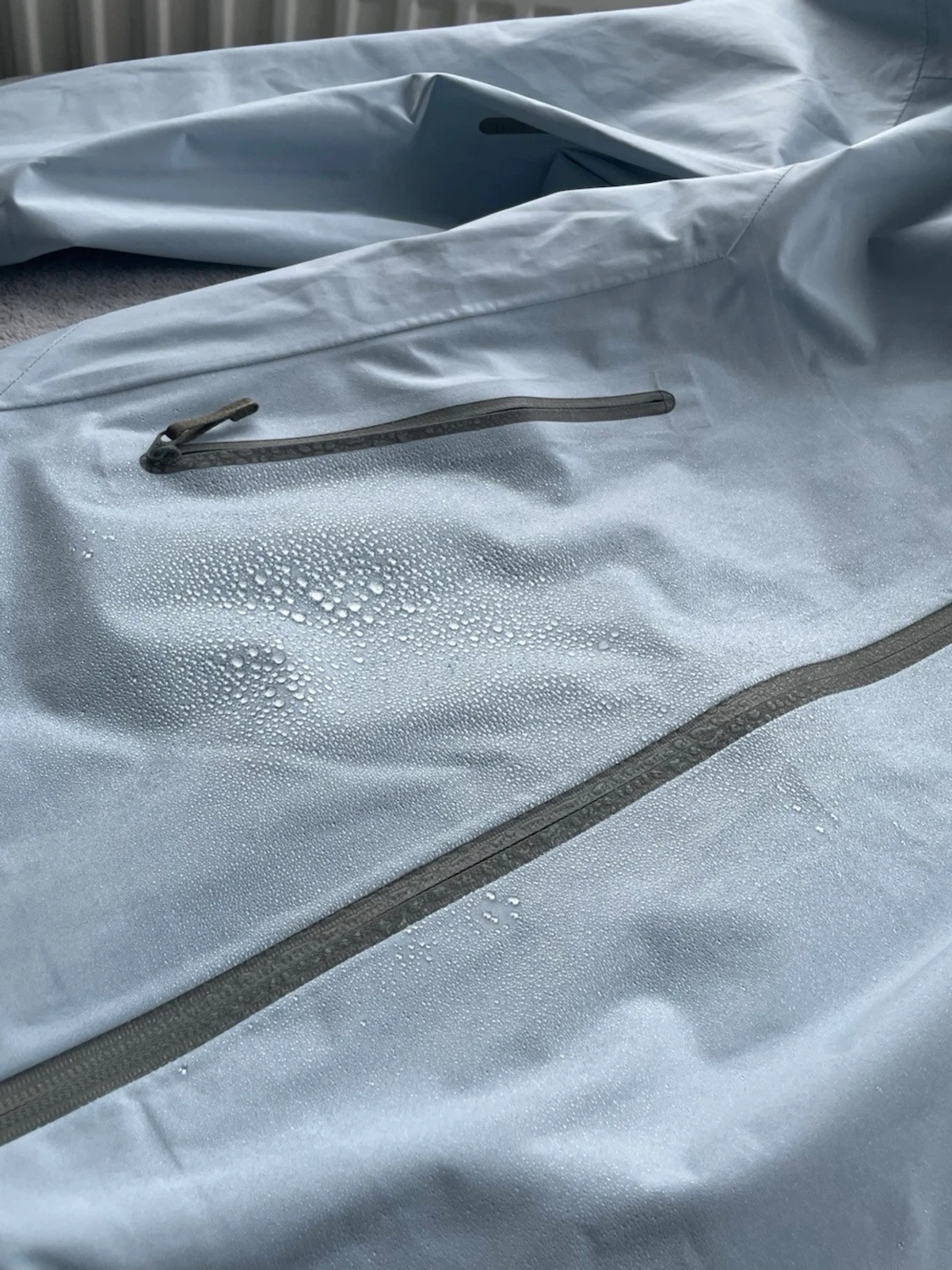 Ljusblå Arc'teryx vindjacka Gore-Tex - 5